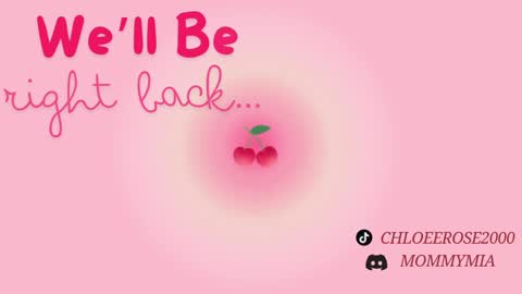 ChloeeRose online show from February 1, 2025, 8:29 am
