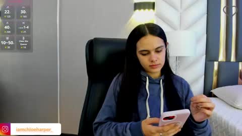 Snapshot of chloeharper_ chatting on July 2, 2026, 11:49 am Chloe Harper online show from July 2, 2026, 11:49 am