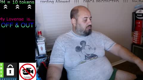 Snapshot of chunkymonkey420 chatting on February 17, 2025, 4:31 am Spencer Smokey Bear online show from February 17, 2025, 4:31 am