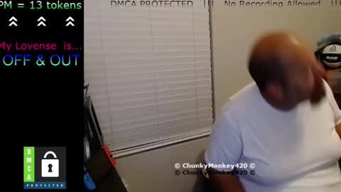 Snapshot of chunkymonkey420 chatting on February 27, 2025, 7:23 am Spencer Smokey Bear online show from February 27, 2025, 7:23 am