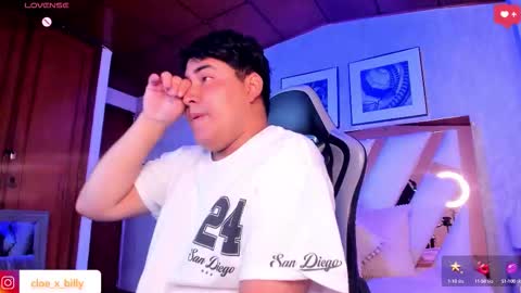 Cloe x Billy online show from October 6, 2025, 7:33 pm