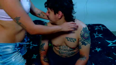 Snapshot of clydexxxbunny chatting on January 12, 2025, 2:24 am Clyde and Bunny online show from January 12, 2025, 2:24 am