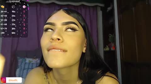 Snapshot of cuttebabe_ chatting on January 28, 2025, 12:47 am Sophia online show from January 28, 2025, 12:47 am