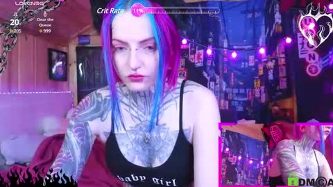 Snapshot of cybernekko chatting on January 27, 2025, 5:36 am Neko online show from January 27, 2025, 5:36 am