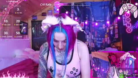 Snapshot of cybernekko chatting on January 30, 2025, 5:30 am Neko online show from January 30, 2025, 5:30 am