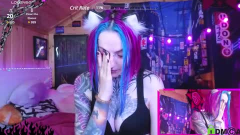 Snapshot of cybernekko chatting on February 13, 2025, 6:09 am Neko online show from February 13, 2025, 6:09 am