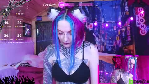 Snapshot of cybernekko chatting on February 15, 2025, 5:19 am Neko online show from February 15, 2025, 5:19 am