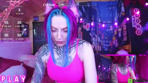 Snapshot of cybernekko chatting on February 16, 2025, 5:48 am Neko online show from February 16, 2025, 5:48 am