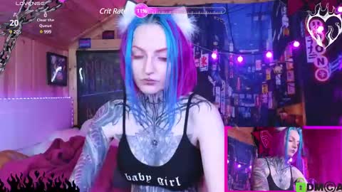 Snapshot of cybernekko chatting on February 19, 2025, 6:00 am Neko online show from February 19, 2025, 6:00 am