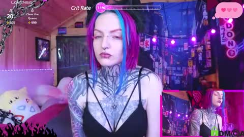 Snapshot of cybernekko chatting on March 2, 2025, 5:33 am Neko online show from March 2, 2025, 5:33 am