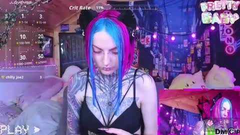 Snapshot of cybernekko chatting on October 23, 2025, 5:07 am Neko online show from October 23, 2025, 5:07 am