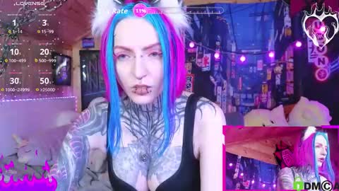 Snapshot of cybernekko chatting on November 2, 2025, 5:32 am Neko online show from November 2, 2025, 5:32 am