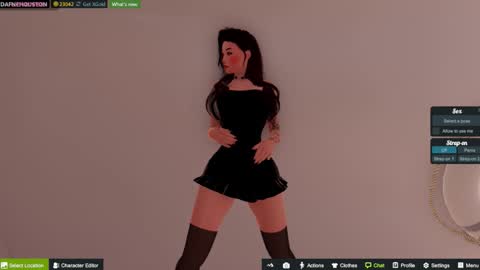Snapshot of dafne_houston chatting on October 19, 2025, 5:46 pm DAFNE online show from October 19, 2025, 5:46 pm