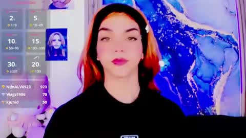 Natalia online show from July 17, 2026, 7:08 pm