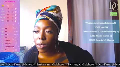 Snapshot of dchcco chatting on May 2, 2026, 9:09 pm Duchess Coco - Coco Puffs online show from May 2, 2026, 9:09 pm