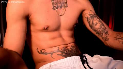 Snapshot of demonkush_ chatting on March 23, 2026, 7:34 am DemonKush online show from March 23, 2026, 7:34 am