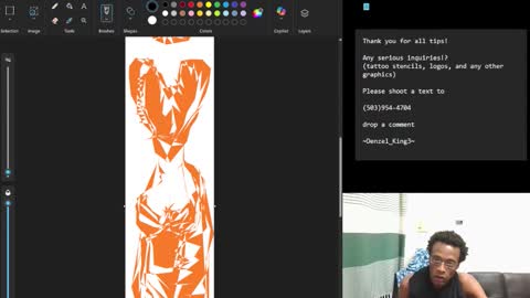Snapshot of denzel_king3 chatting on October 23, 2025, 9:52 am Denzel King3 online show from October 23, 2025, 9:52 am