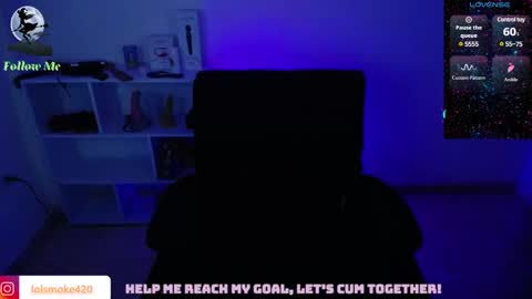 Snapshot of destroyall420 chatting on January 25, 2025, 2:47 am Lola Bdsm and fries online show from January 25, 2025, 2:47 am