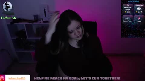 Snapshot of destroyall420 chatting on February 10, 2025, 6:53 am Lola Bdsm and fries online show from February 10, 2025, 6:53 am