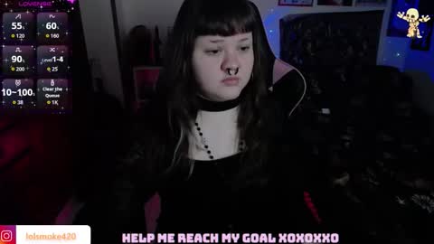 Snapshot of destroyall420 chatting on November 15, 2025, 10:59 pm Lola Bdsm and fries online show from November 15, 2025, 10:59 pm