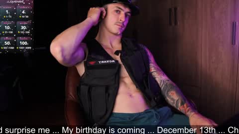 DUKE J              online show from December 6, 2024, 2:35 am