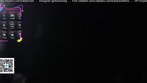 DUKE J              online show from September 12, 2025, 12:22 am