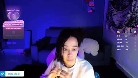 Snapshot of ela_0 chatting on December 13, 2024, 5:27 am Ela Help me reach 100 thumbs up online show from December 13, 2024, 5:27 am