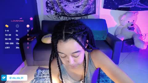 Snapshot of ela_0 chatting on January 21, 2025, 11:35 am Ela Help me reach 100 thumbs up online show from January 21, 2025, 11:35 am