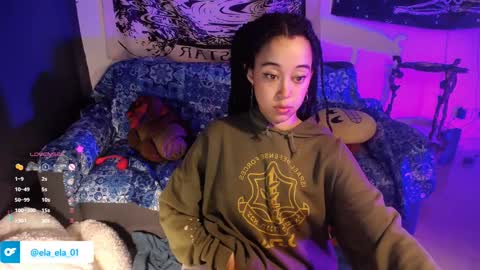 Snapshot of ela_0 chatting on February 5, 2025, 9:25 am Ela Help me reach 100 thumbs up online show from February 5, 2025, 9:25 am