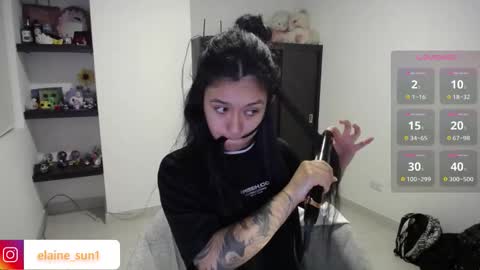 Snapshot of elaine_sun chatting on September 25, 2025, 12:36 am Elaine eli online show from September 25, 2025, 12:36 am