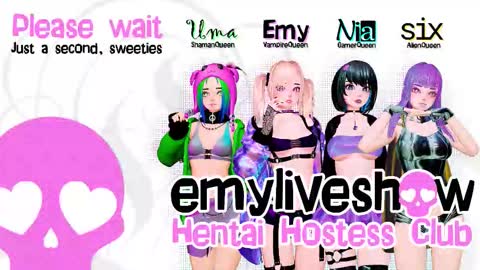 Snapshot of emyliveshow chatting on February 25, 2026, 3:21 pm Hentai Hostess Club online show from February 25, 2026, 3:21 pm