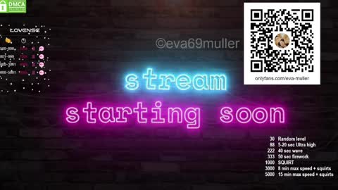Snapshot of eva69muller chatting on December 19, 2024, 6:12 pm Eva next show 8pm CEST AMST online show from December 19, 2024, 6:12 pm