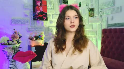 Snapshot of evathopson chatting on February 14, 2025, 12:03 pm Eva next stream - - 1600 UTC2000 online show from February 14, 2025, 12:03 pm