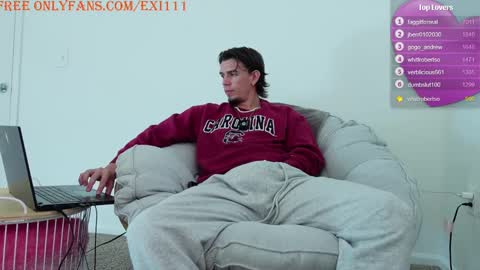 Snapshot of exi111 chatting on January 14, 2025, 7:53 pm Exi111 online show from January 14, 2025, 7:53 pm