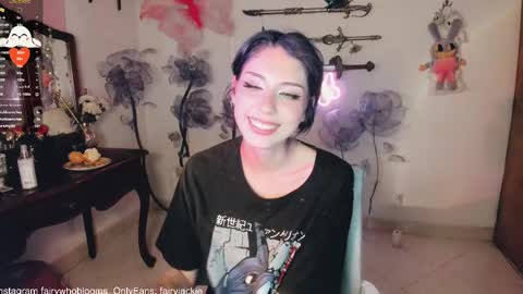 Snapshot of fairywhore chatting on February 11, 2025, 7:23 am Jackie Cosplayer online show from February 11, 2025, 7:23 am