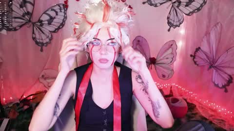 Snapshot of fairywhore chatting on September 29, 2025, 3:33 am Jackie Cosplayer online show from September 29, 2025, 3:33 am