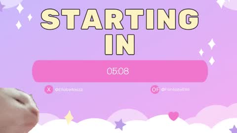 Snapshot of fantasyella chatting on October 5, 2025, 5:28 am Ella online show from October 5, 2025, 5:28 am