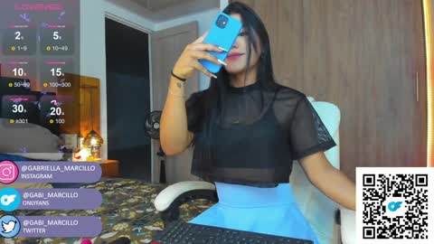 Snapshot of gabi_marcillo chatting on January 9, 2025, 3:04 am Gabriella Marcillo online show from January 9, 2025, 3:04 am