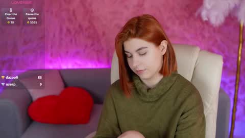 Ginger Pink online show from March 12, 2026, 8:09 am