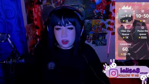 Snapshot of gloriette__ chatting on March 11, 2025, 7:04 am LALISA online show from March 11, 2025, 7:04 am