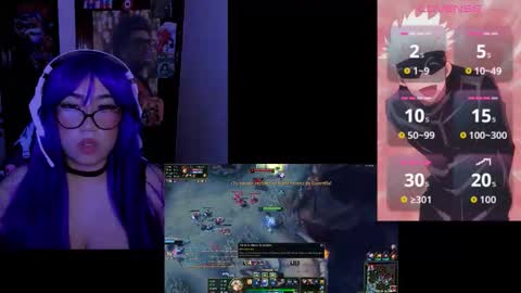 Snapshot of gloriette__ chatting on November 30, 2025, 7:01 am LALISA online show from November 30, 2025, 7:01 am