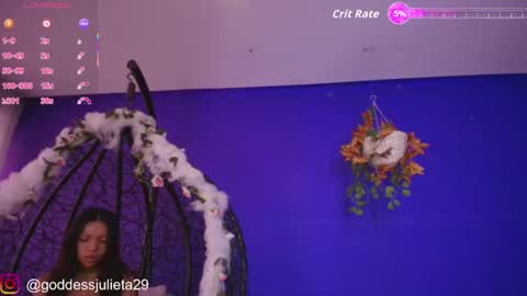 Snapshot of goddessjulieta chatting on June 24, 2026, 6:51 pm Julieta online show from June 24, 2026, 6:51 pm