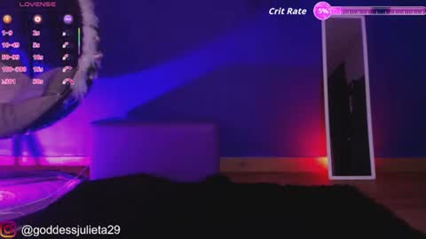 Snapshot of goddessjulieta chatting on July 1, 2026, 6:51 pm Julieta online show from July 1, 2026, 6:51 pm