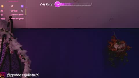 Snapshot of goddessjulieta chatting on July 8, 2026, 7:18 pm Julieta online show from July 8, 2026, 7:18 pm