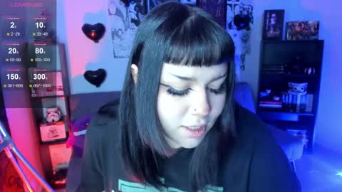 Snapshot of goth_stein chatting on March 4, 2025, 2:49 am Engel Please help me to reach 50 thumbs up online show from March 4, 2025, 2:49 am