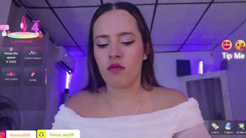 Snapshot of hanna_sex07 chatting on September 29, 2025, 9:14 am hanna online show from September 29, 2025, 9:14 am