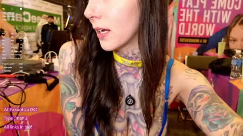 Harliequinnx - Schedule Below Exxxotica DC Dec 6-8th online show from December 7, 2024, 1:25 am
