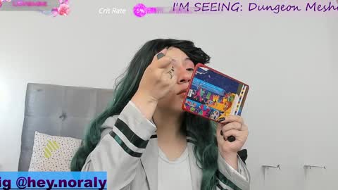 Snapshot of hey_noraly chatting on January 7, 2025, 1:24 pm Noraly online show from January 7, 2025, 1:24 pm