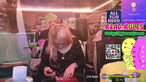 Snapshot of highnesscanna chatting on December 13, 2024, 6:59 pm HiGHNESS CANNA online show from December 13, 2024, 6:59 pm