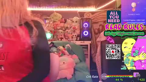 Snapshot of highnesscanna chatting on December 30, 2024, 1:36 pm HiGHNESS CANNA online show from December 30, 2024, 1:36 pm